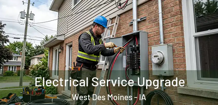  Electrical Service Upgrade West Des Moines - IA