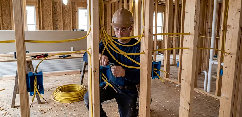 New Construction Wiring In West Des Moines