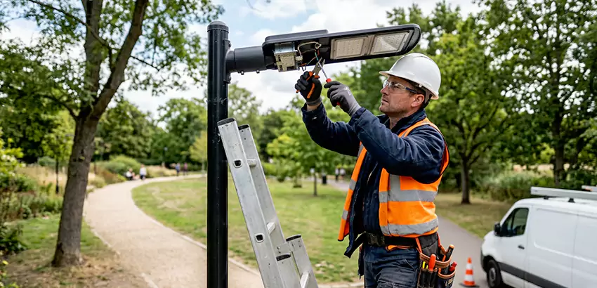 Outdoor Lighting Repair In West Des Moines