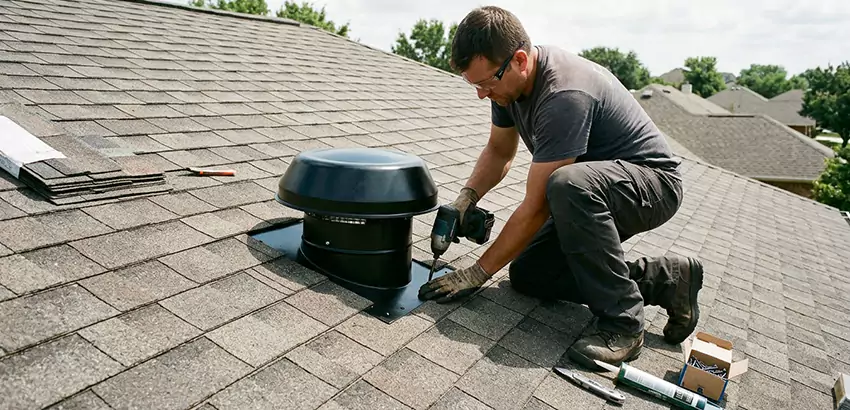 Roof Vent Fan Installation in West Des Moines