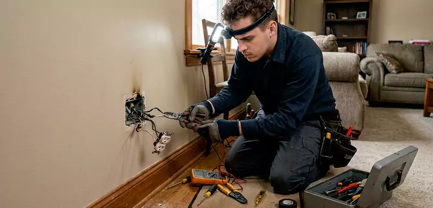 Short Circuit and Dead Outlet Repair in West Des Moines
