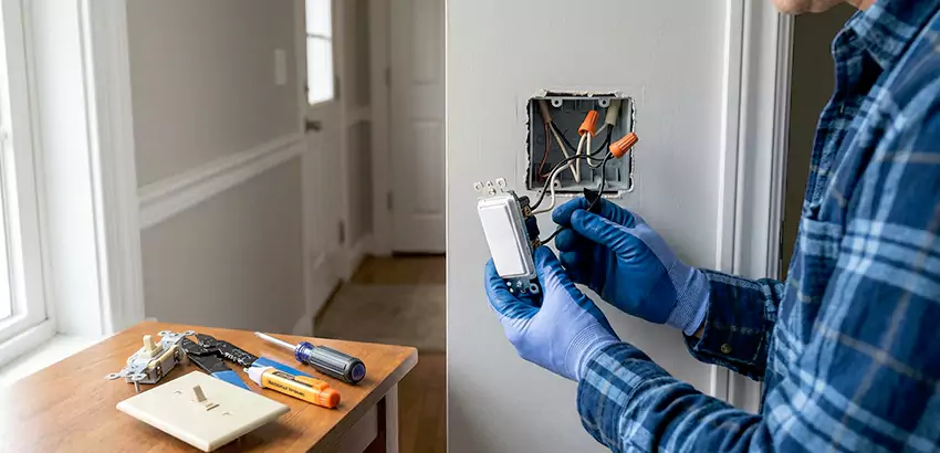 Motion Sensor Light Switch Replacement in West Des Moines