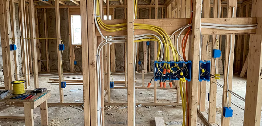 Residential New Construction Electrician Service in West Des Moines