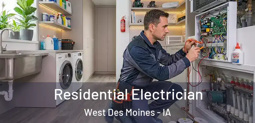  Residential Electrician West Des Moines - IA