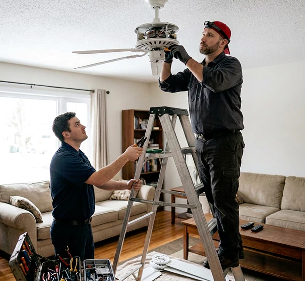 Professional Ceiling Fan Repair: Your Local Fan Specialist in West Des Moines, IA