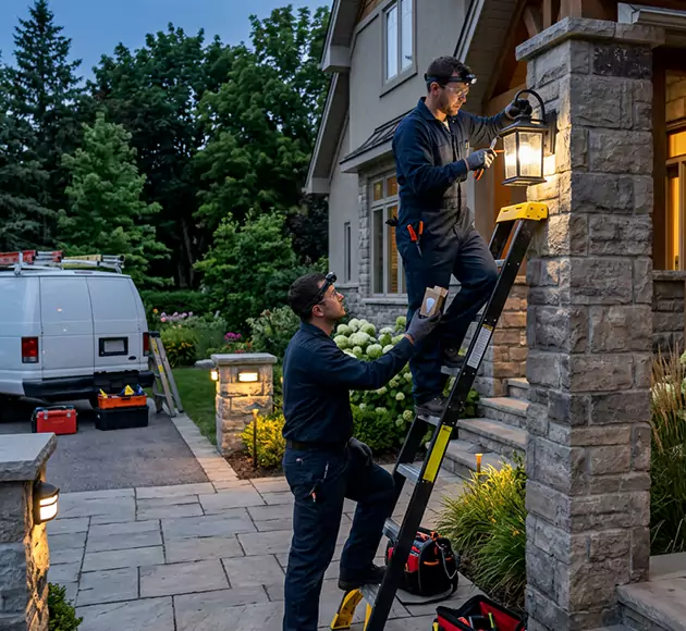 Professional Outdoor Lighting Repair: Your Local Fixture Fix Team in West Des Moines, IA