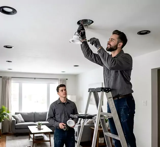 Professional Recessed Lighting Installation: Your Local Lighting Team in West Des Moines, IA